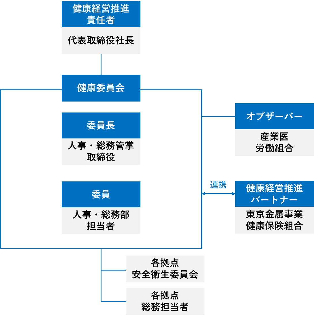 Health Management Promotion System Diagram