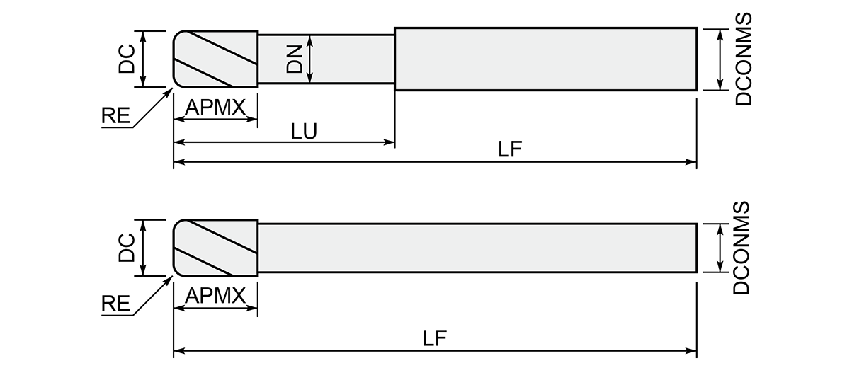 立壁／底面仕上げ用8枚刃エンドミル [ER8WB-ATH]商品情報｜株式会社